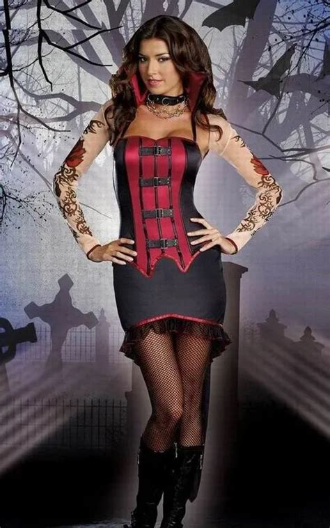 sexy vampire costume|Vamp In The Dark 1 Piece Dress Costume